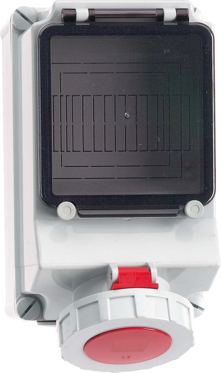 Wandsteckdose abgesichert 15001