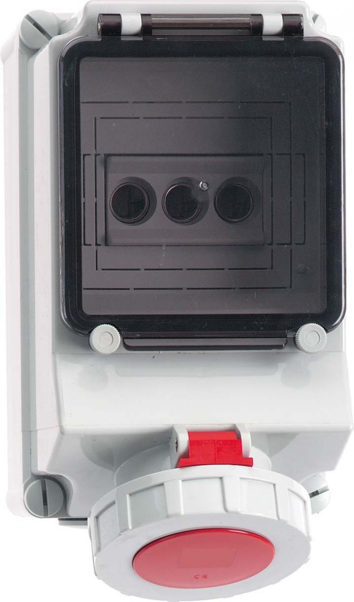 Wandsteckdose abgesichert 15083