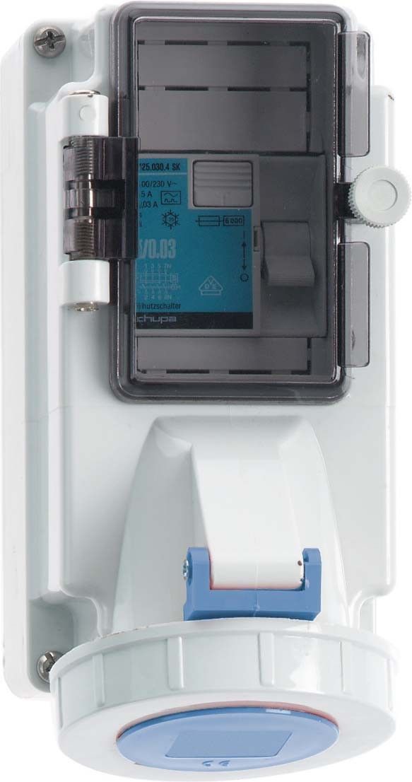 Wandsteckdose abschaltbar 15106