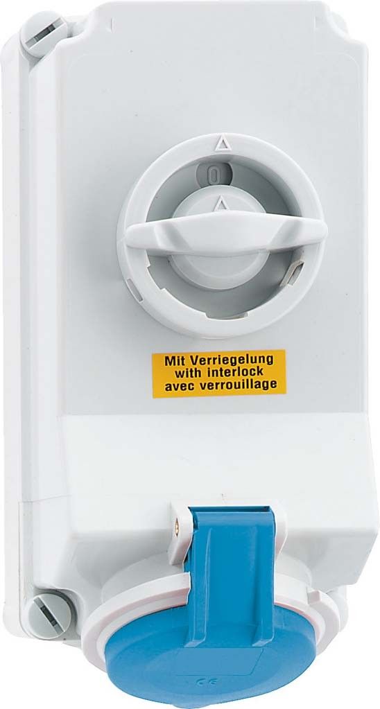 Wandsteckdose abschaltbar 16097