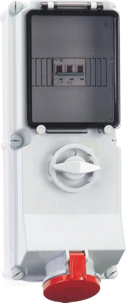 Wandsteckdose abschaltbar 17284