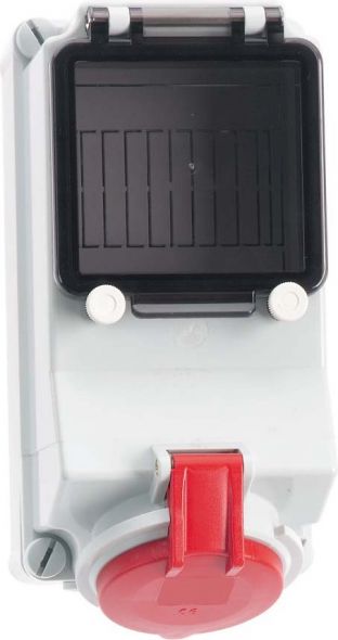 Wandsteckdose abgesichert 1585