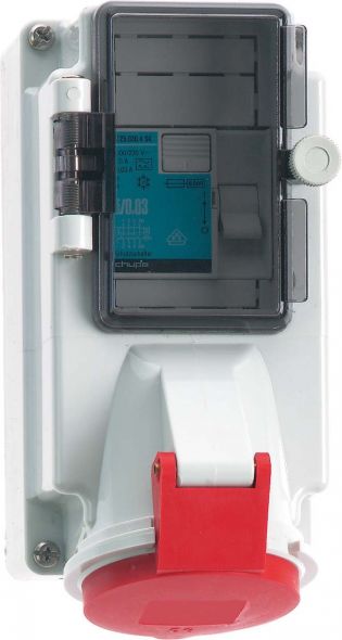 Wandsteckdose abgesichert 15105 Wandsteckdose abgesichert 15105
