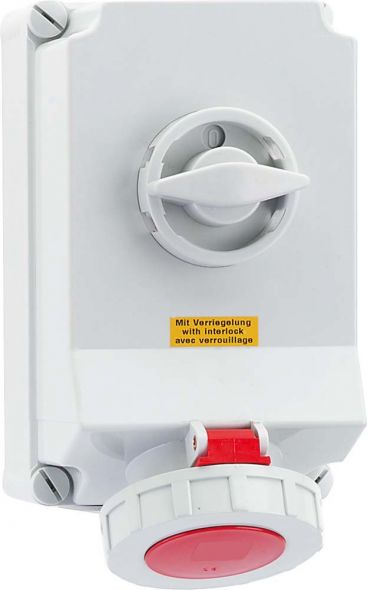 Wandsteckdose abschaltbar 16604