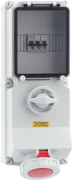 Wandsteckdose abschaltbar 17193