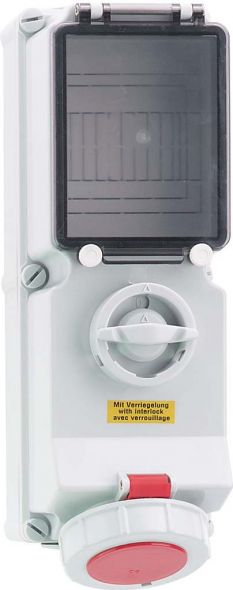 Wandsteckdose abschaltbar 17539