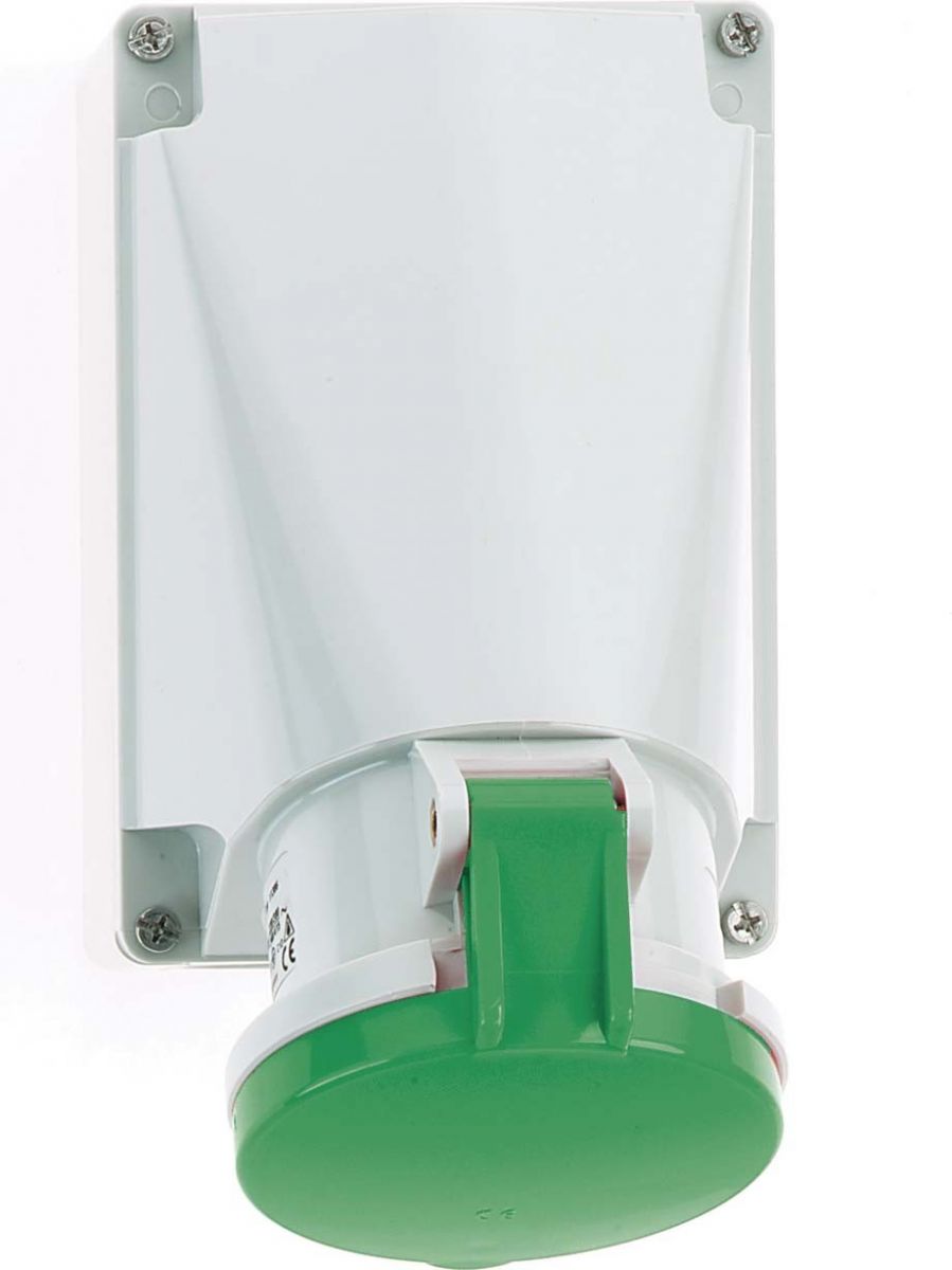 Wandsteckdose 63A 3p >50V 11640