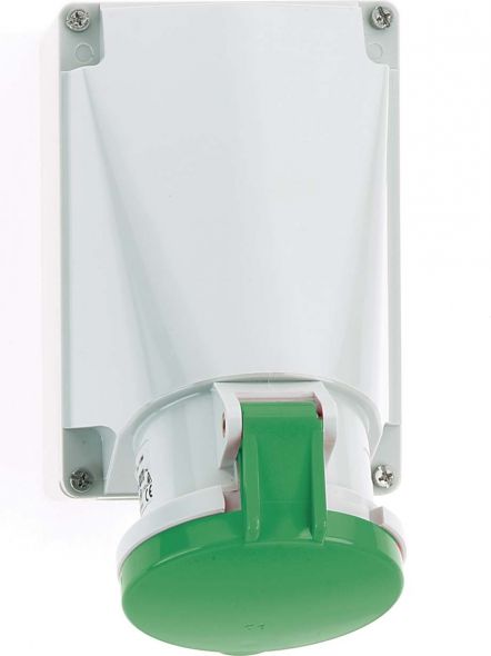 Wandsteckdose 63A 3p >50V 11640