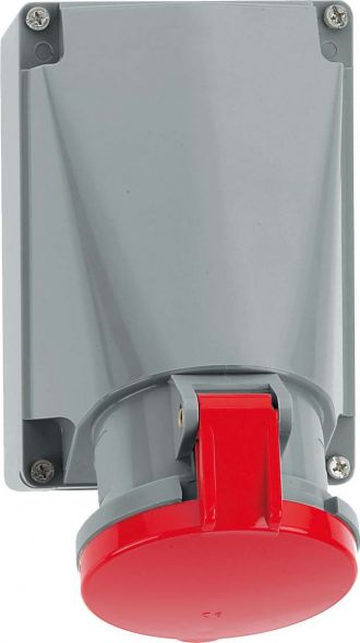 Wandsteckdose 63A 4p 400V 11797