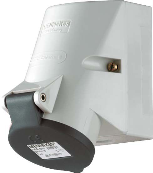 CEE Steckdose TwinContact 1725 4p 16A 500V schwarz CEE Steckdose TwinContact 1725 4p 16A 500V schwarz