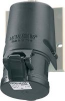 CEE Steckdose TwinCONTACT 1349 4p 32a 500V schwarz