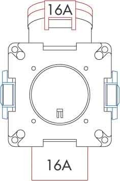 Kreuzverteiler IP44 54580