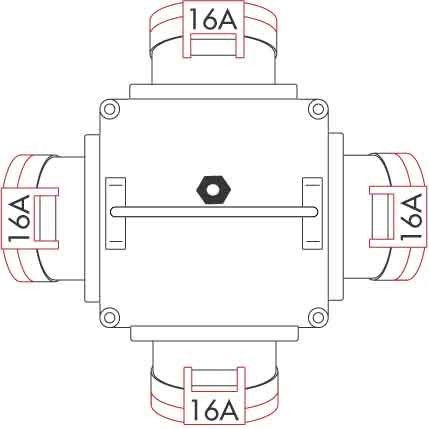 Uni-Block Vollgummi 57074