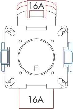 Kreuzverteiler IP44 54580