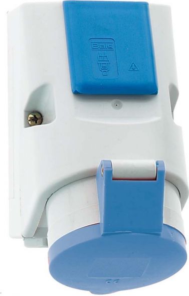 Kombi-Wandsteckdose 32A 4p 1020