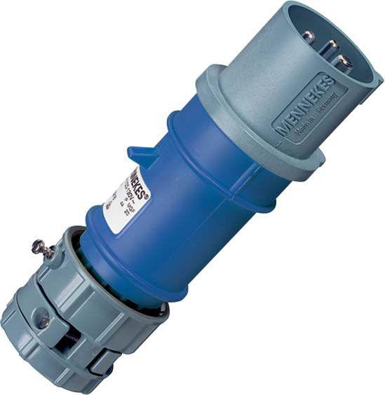 CEE Stecker PowerTOP 3919 3p 16A 230V blau