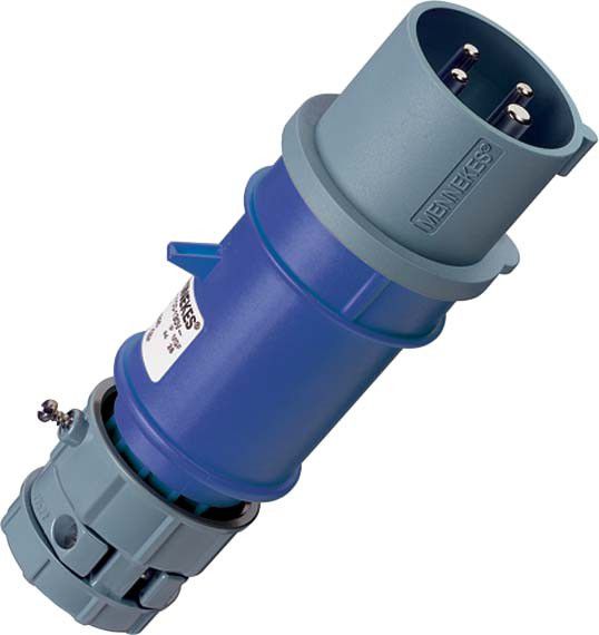 CEE Stecker PowerTOP 3927 4p 16A 230V blau