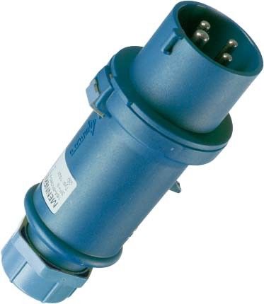 CEE Stecker StarTOP 717 4p 32A 230V blau CEE Stecker StarTOP 717 4p 32A 230V blau