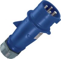 CEE Stecker AM-TOP 22262 4p 16A 230V blau