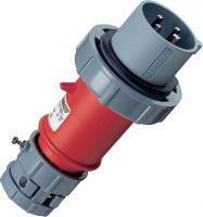 CEE Stecker PowerTOP 3809 4p 16A 400V rot