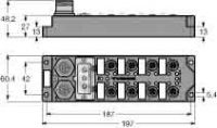 Feldbusmodul FLDP-IOM124-0001