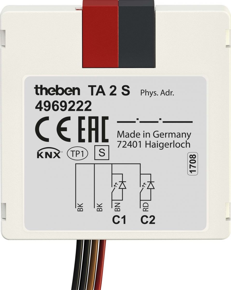 Tasterschnittstelle TA 2 S KNX Tasterschnittstelle TA 2 S KNX