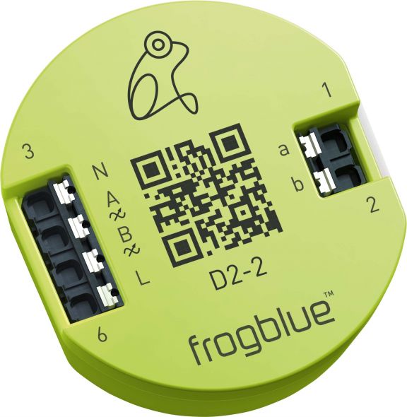 Multi 2-Kanal Dimm-Aktor frogDim2-2 Multi 2-Kanal Dimm-Aktor frogDim2-2