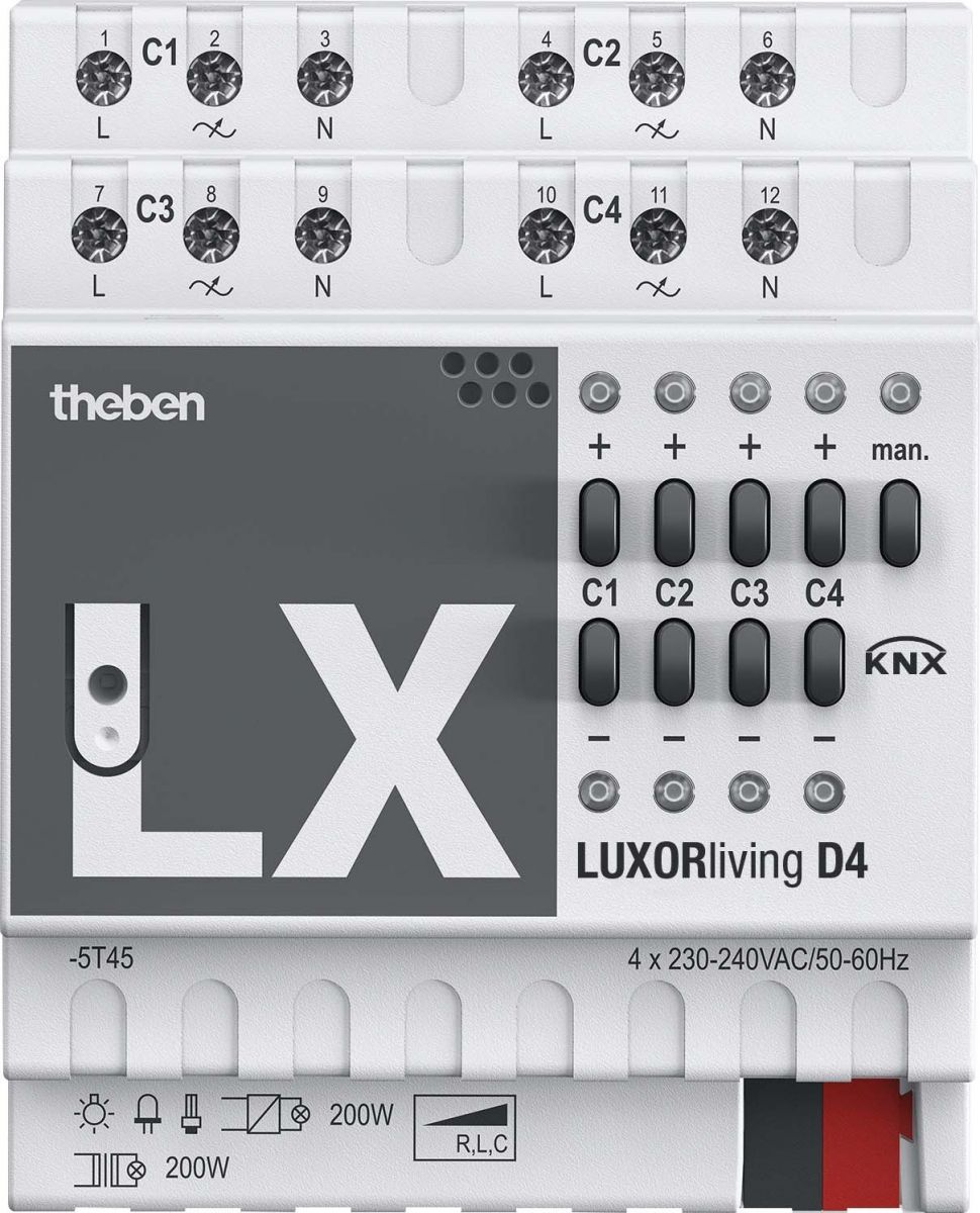 Smart Home-System LUXORliving D4 Smart Home-System LUXORliving D4