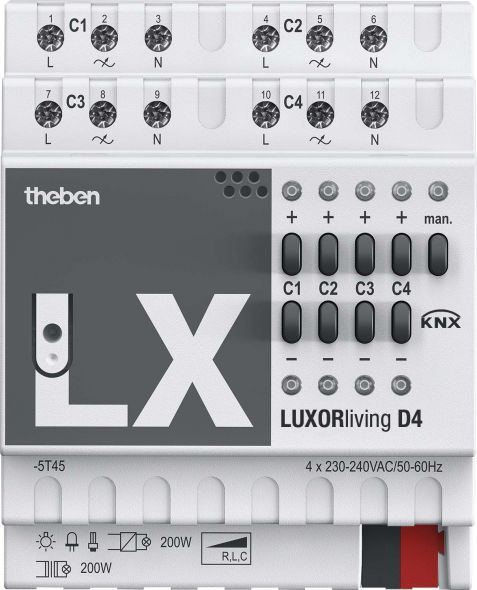 Smart Home-System LUXORliving D4 Smart Home-System LUXORliving D4