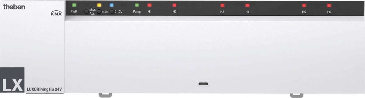 Heizungsaktor LUXORliving H6 24V