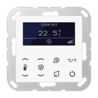 KNX Raumtemperatur-Display TR D A 5248 alpinweiß