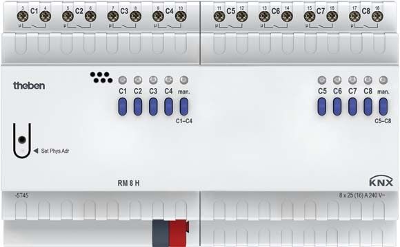 KNX Schaltaktor RM 8 H KNX KNX Schaltaktor RM 8 H KNX