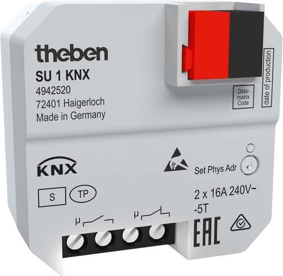 KNX UP-Schaltaktor SU 1 KNX KNX UP-Schaltaktor SU 1 KNX