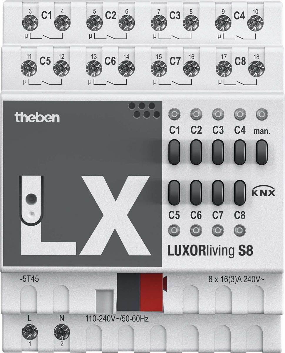 Smart Home-System LUXORliving S8 Smart Home-System LUXORliving S8