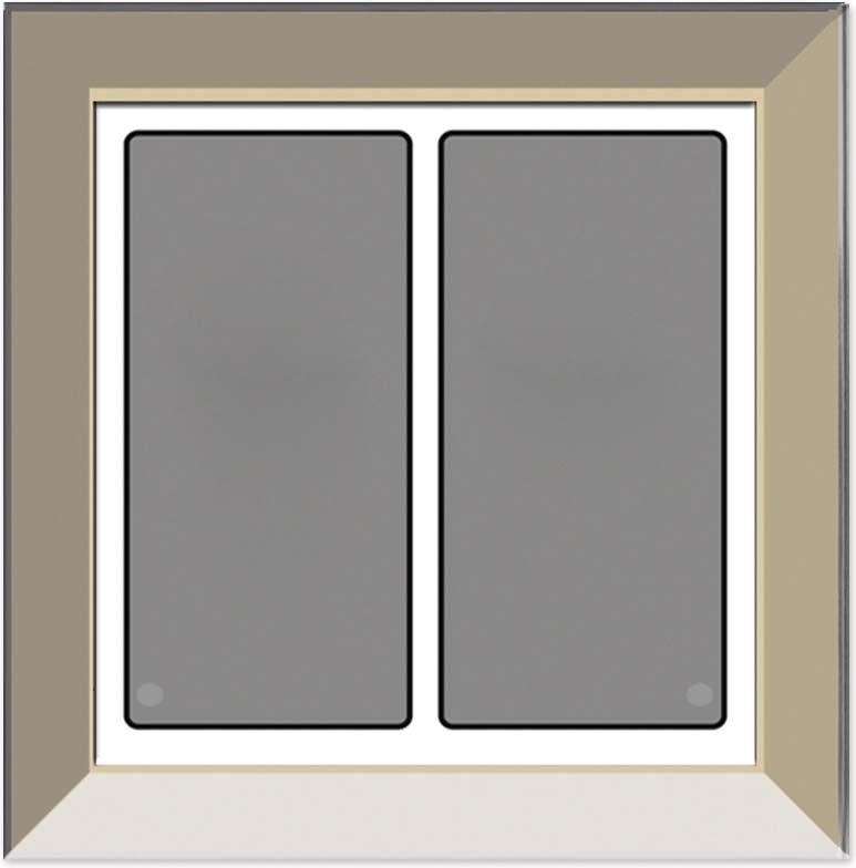 Glas-Tastenfeld LCN - GTS2C