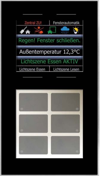 Glas-Tastenfeld LCN-GT10DB Glas-Tastenfeld LCN-GT10DB