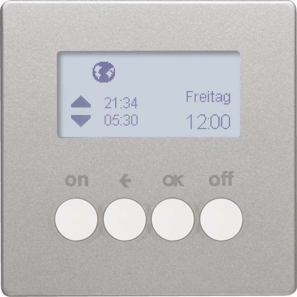 Zeitschaltuhr 85745224 alu samt lackiert Zeitschaltuhr 85745224 alu samt lackiert