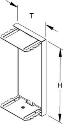 GK-Endabschlussdeckel GADU 110T60 R