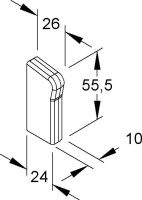 Endstück links T/SFE50L.6