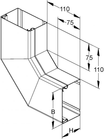 Flachwinkel, 90 Grad LUWD 60.200