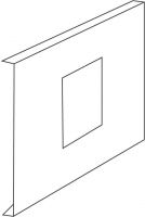 Deckelabschnitt cws 2f. HKLD02/190.6