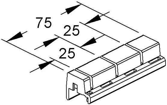 Profilhalteklammer GKH 75 A Profilhalteklammer GKH 75 A