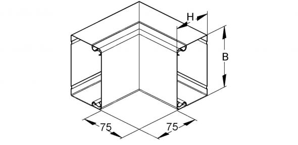 Inneneck, 90 Grad LUIC 60.100