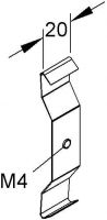 Halteklammer M. Gew. GKFM 78-4