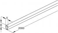 Kantenschutzprofil GKSP 8
