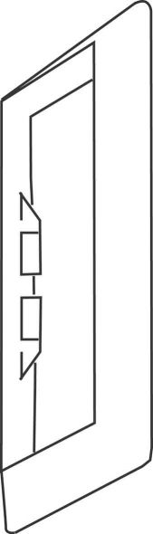 Wandabschlußblende lgr BWA105.8 Wandabschlußblende lgr BWA105.8