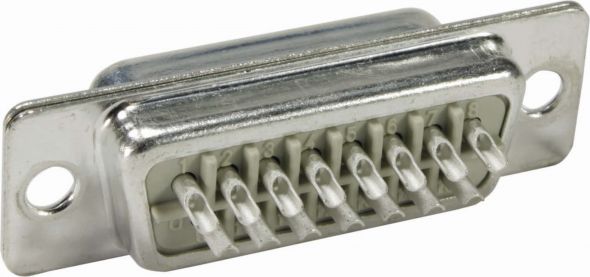 D-Sub-S Kabelstecker, verz 09 67 015 5615 D-Sub-S Kabelstecker, verz 09 67 015 5615