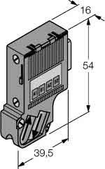 Busstecker PROFIBUS D9T-RS485IS