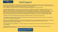 Gold Support Vertrag GLD-DSX-CFP-Q-ADDR