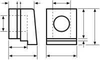 Schnurschutzformtüllen H4202 PVC-FR BK 1000